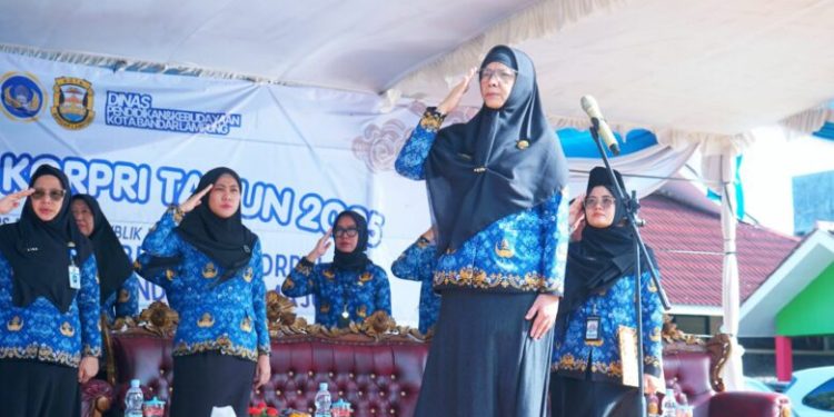 HUT Ke-54 Korpri, Kadisdikbud Ajak Pegawai Tingkatkan Kualitas Layanan Pendidikan