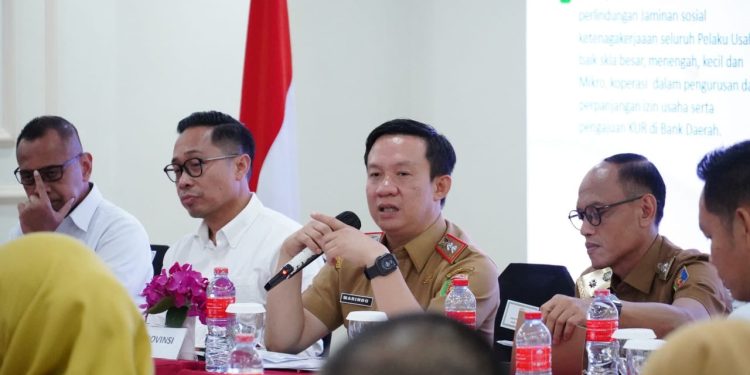 Pemprov Lampung Perkuat Optimalisasi UCJ Jaminan Sosial Ketenagakerjaan, Fokus Perlindungan Pekerja Rentan