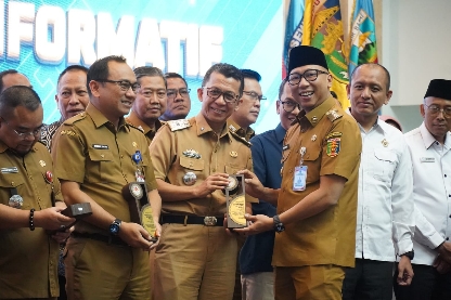 JMSI Lampung Hadiri Puncak Anugerah Keterbukaan Informasi Publik 2025