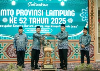 MTQ Tingkat Provinsi Lampung ke-52 Tahun 2025 Resmi Dibuka, Dorong Keseimbangan Pembangunan Fisik, Moral dan Spiritual
