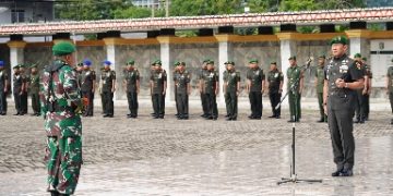 Pangdam XXI/RI Pimpin Ziarah Rombongan Peringati Hari Juang TNI AD Tahun 2025