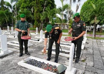 Danrem 043/Gatam: Ziarah Rombongan Hari Juang TNI AD 2025 Jadi Momentum Generasi Muda Melanjutkan Perjuangan