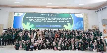 Tekankan Peran Strategis, UIN RIL Beri Pembekalan Mahasiswa Penerima KIP Kuliah