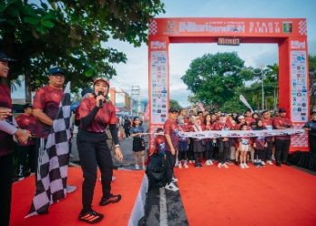 Ketua TP PKK Lampung Buka INIlari beneRun, Dorong Kolaborasi INI dan Masyarakat