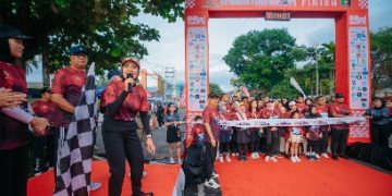 Ketua TP PKK Lampung Buka INIlari beneRun, Dorong Kolaborasi INI dan Masyarakat