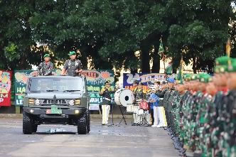 Pangdam XXI/Radin Inten Pimpin Upacara Peringatan Hari Juang TNI AD Tahun 2025