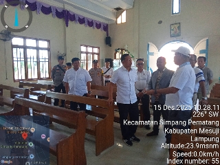 Satgas Nataru Mabes Polri Cek Kesiapan Personel Polres Mesuji Jelang Ops Lilin Krakatau 2025