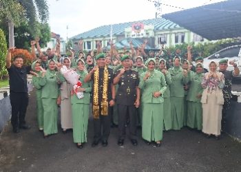 Kodim 0410/KBL Gelar Serah Terima Jabatan Kasdim