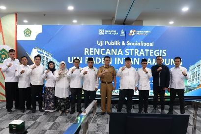 Memasuki Milestone Rekognisi Internasional, UIN RIL Gelar Uji Publik dan Sosialisasi Renstra