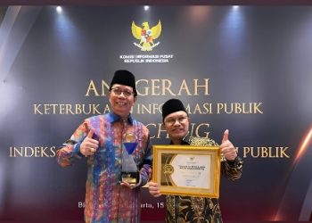 UIN Raden Intan Lampung Raih Kualifikasi Informatif pada Anugerah Keterbukaan Informasi Publik 2025