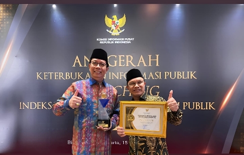 UIN Raden Intan Lampung Raih Kualifikasi Informatif pada Anugerah Keterbukaan Informasi Publik 2025