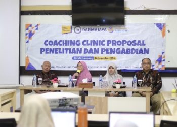 Bidik Hibah Penelitian 2026, LPPM IIB Darmajaya “Bedah” Proposal Dosen Lewat Coaching Clinic