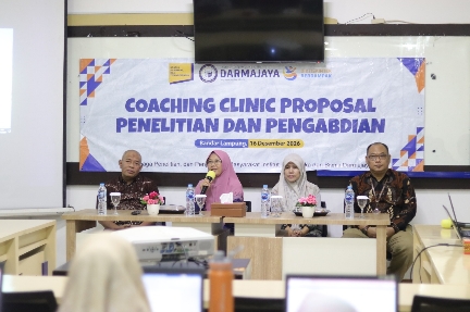 Bidik Hibah Penelitian 2026, LPPM IIB Darmajaya “Bedah” Proposal Dosen Lewat Coaching Clinic