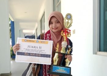 Ardhia Nareen, Mahasiswa Manajemen Darmajaya Siap Kuliah di Tiongkok