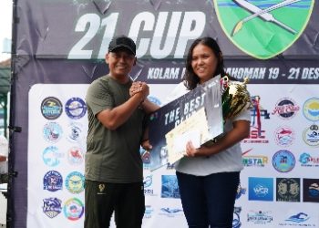 Kasdam XXI/Radin Inten Tutup Kejuaraan Renang Babinsa 21 CUP 2025