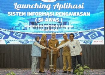 Pemprov Lampung Luncurkan SI AWAS, Perkuat Pengawasan Pemerintahan Berbasis Digital