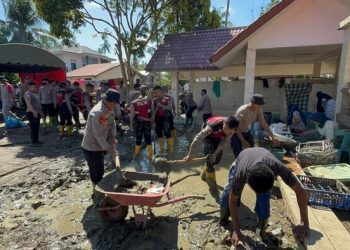 Polres Pidie Jaya Gelar Bakti Sosial di Dua Lokasi Terdampak Banjir Bandang, Wujud Kepedulian Polri untuk Masyarakat