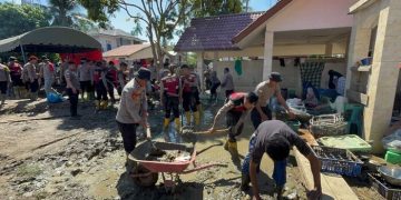 Polres Pidie Jaya Gelar Bakti Sosial di Dua Lokasi Terdampak Banjir Bandang, Wujud Kepedulian Polri untuk Masyarakat