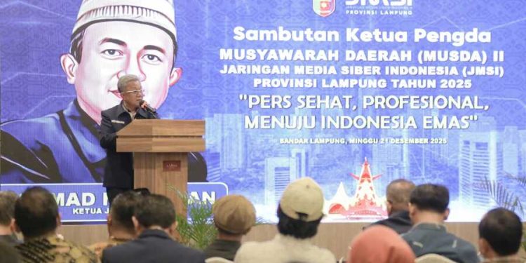 JMSI Lampung Gelar Musda II, Tingkatkan Kualitas Perusahaan dan Kebebasan Pers