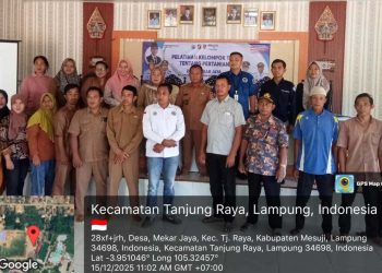 Kemendes PDTT RI Gelar Pelatihan Kelompok Tani Desa Mekar Jaya