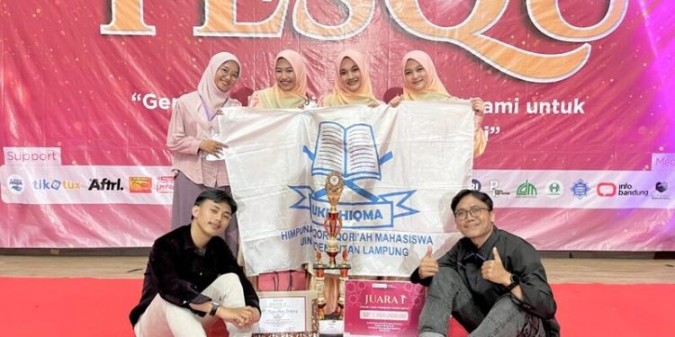 Wakili Lampung, Mahasiswa UIN RIL Raih Juara 1 Lomba Syarhil Qur’an Tingkat Nasional