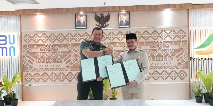 Pangdam XXI/RI Berharap Kerjasama Dengan PTPN I Regional 7,  Dapat Berjalan Semakin Baik, Saling Terbuka dan Saling Mendukung