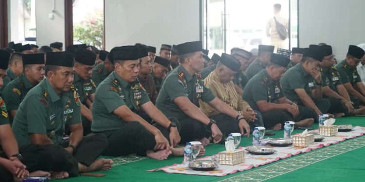 Pangdam XXI/ Radin Inten Peringati Isra Mi’raj Nabi Muhammad SAW 1447 H/ 2026 M
