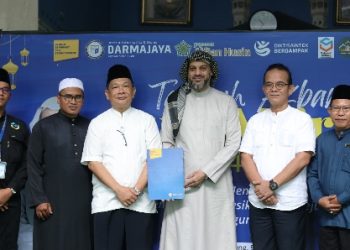 Syeikh Abdurrahman Jaber Tegaskan Makna Isra Mi’raj di Masjid Baitul Ilmi IIB Darmajaya
