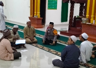 Polsek Way Serdang Laksanakan Colling Sistem Safari Subuh di Desa Kejadian