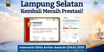 Kepemimpinan Egi-Syaiful, Hantarkan Lampung Selatan Tembus 12 Besar Nasional SDGs lewat I-SIM 2025