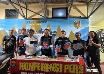 Polda Lampung Ungkap Pelaku Curanmor yang Beraksi di 8 Tkp