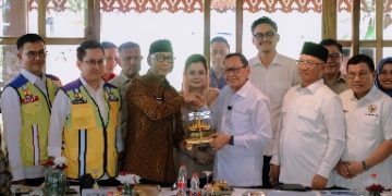 Gubernur Mirza Bersama Rombongan Komisi V DPR RI Tinjau Exit Tol Lematang, Lampung Selatan