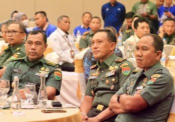 Danrem 043/Gatam Hadiri Peluncuran Aplikasi Centurion-21