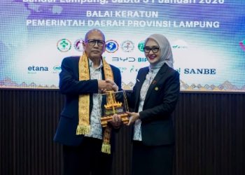 Wagub Jihan Nurlela Resmi Pimpin YKI Lampung 2025–2030, Fokus Tekan Angka Kanker