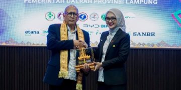 Wagub Jihan Nurlela Resmi Pimpin YKI Lampung 2025–2030, Fokus Tekan Angka Kanker