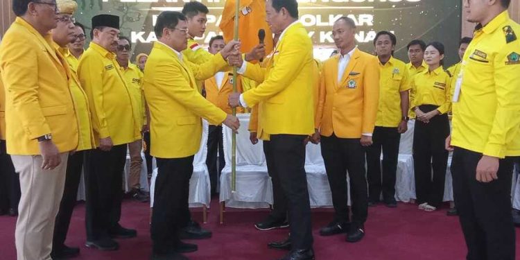 Darlian Pone Resmi Dilantik Sebagai Ketua DPD Partai Golkar Kabupaten Way Kanan