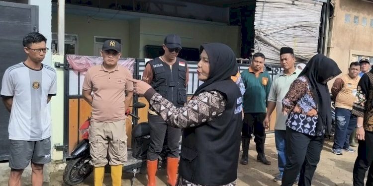 Walikota Eva Dwiana Bergerak Cepat Tinjau Sejumlah Lokasi Pasca Banjir