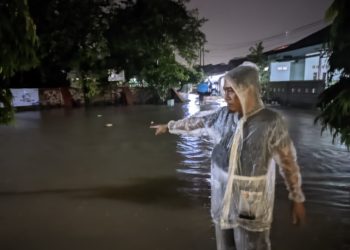 Banjir Masih Terjadi di Jalan Protokol Bandar Lampung, Andika Wibawa Dorong Evaluasi Drainase