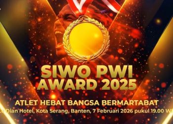 Kemenpora dan SIWO PWI Pusat Apresiasi Prestasi Atlet Lewat SIWO PWI Awards 2025