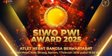 Kemenpora dan SIWO PWI Pusat Apresiasi Prestasi Atlet Lewat SIWO PWI Awards 2025