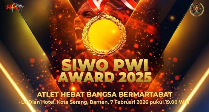 Kemenpora dan SIWO PWI Pusat Apresiasi Prestasi Atlet Lewat SIWO PWI Awards 2025