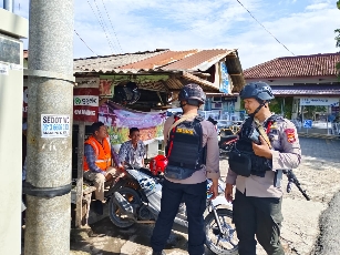 Kompi 2 Batalyon A Pelopor Gelar Patroli, Demi Kenyamanan Warga
