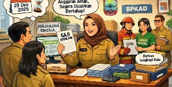 Enam Perangkat Daerah Mulai Proses, Gaji PPPK Paruh Waktu Lampung Selatan Siap Masuk Rekening
