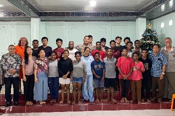 Pelukan Hangat Dirbinmas Polda Lampung di Panti Asuhan Kasih Nusantara