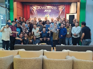 Tiba di Serang, Pengda JMSI Lampung Langsung Ikuti Rakornas