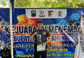 Aiptu Antoni Adha Raih Juara 1 Pistol Presisi, Harumkan Nama Satuan Brimob Lampung