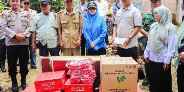 Bupati Pesawaran Tinjau Lokasi Terdampak Puting Beliung di Kecamatan Tegineneng