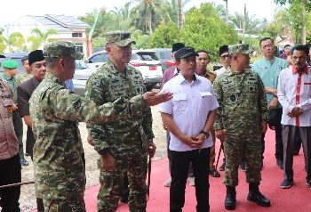 Pangdam XXI/RI Tinjau Kesiapan Koperasi Merah Putih di Bengkulu