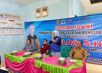 Hadapi Individualisme, DPRD Lampung Ajak Warga Pesisir Barat Revitalisasi Nilai Pancasila
