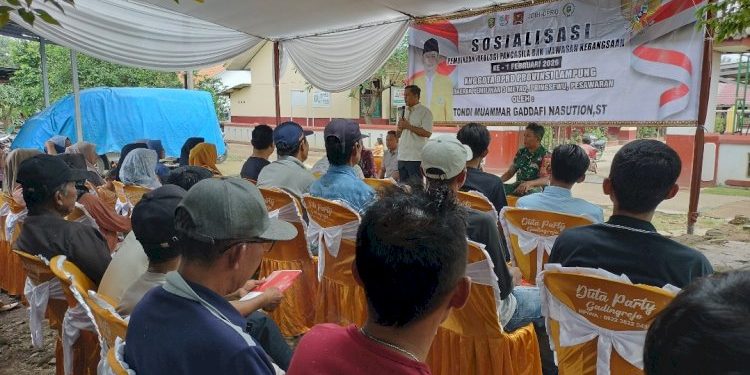 Tondi Ajak Warga Gadingrejo Amalkan Pancasila dalam Kehidupan Sehari-hari